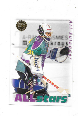 1995-96 SISU #167 Ari Sulander Jokerit MV