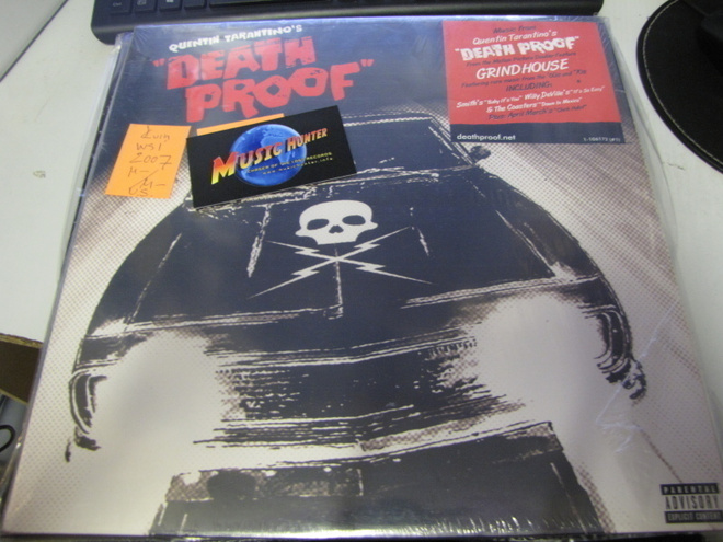 OST - DEATH PROOF LP JENKKI 2007 PAINOS M-/M-