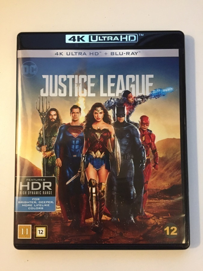 Justice League (4K Ultra HD + Blu-ray) 2017 (Zack Snyder)