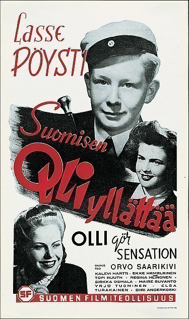 SUOMISEN OLLI YLLÄTTÄÄ (DVD), 1945, pääosassa Lasse Pöysti