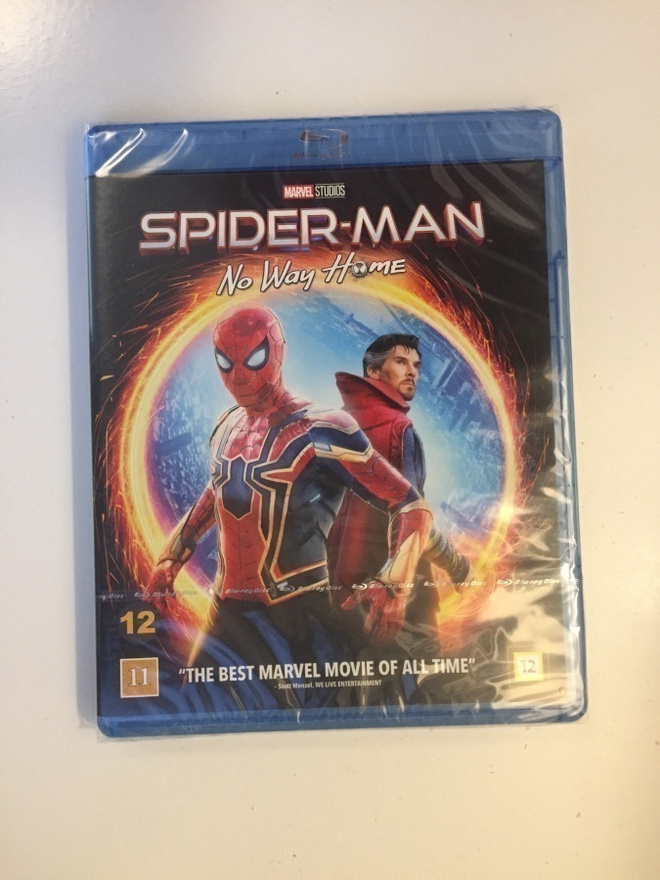 Spider-Man: No Way Home (Blu-ray) Tom Holland (UUSI) 2021