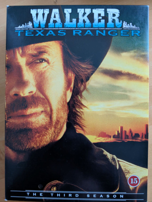 Walker Texas Ranger - kausi 3 Nordic DVD