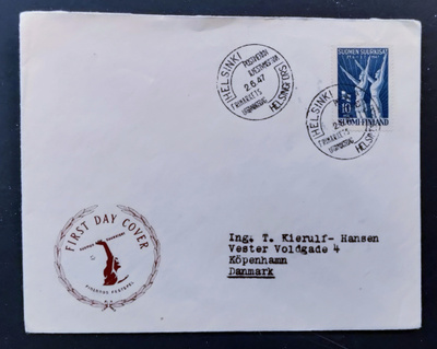 1947 FDC Suurkisat