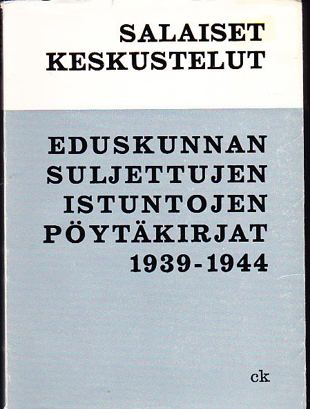 Salaiset keskustelut