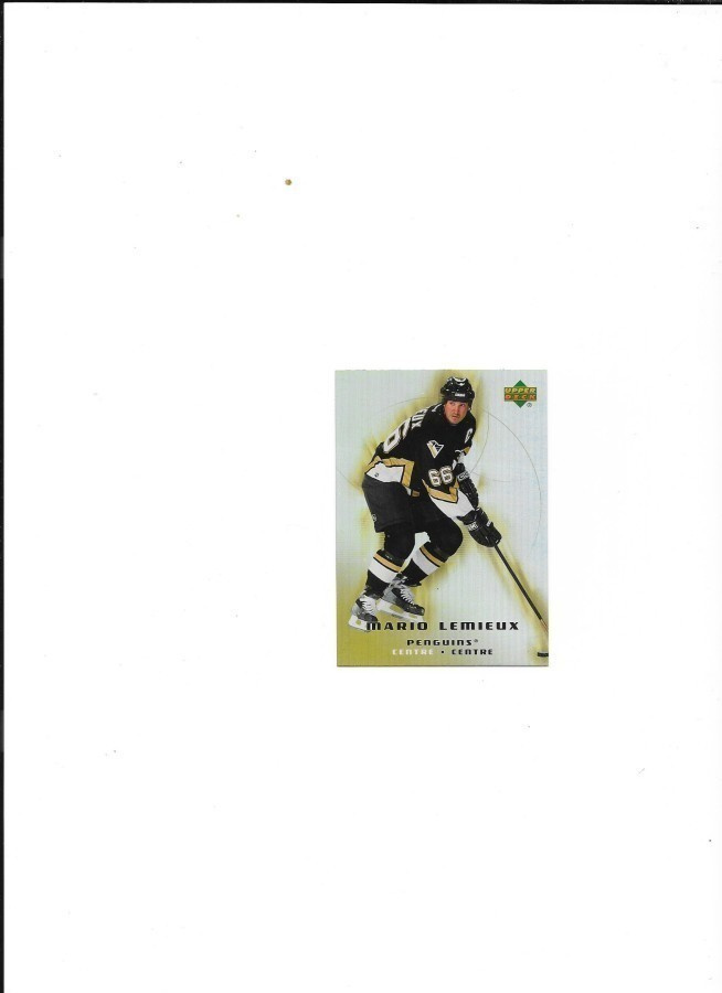 2005-06 McDonald`s Upper Deck #28 Mario Lemieux Pittsburgh