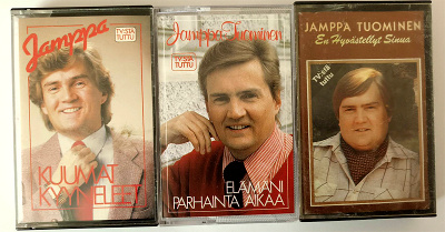 Jamppa Tuominen 3 kpl C-kasetteja