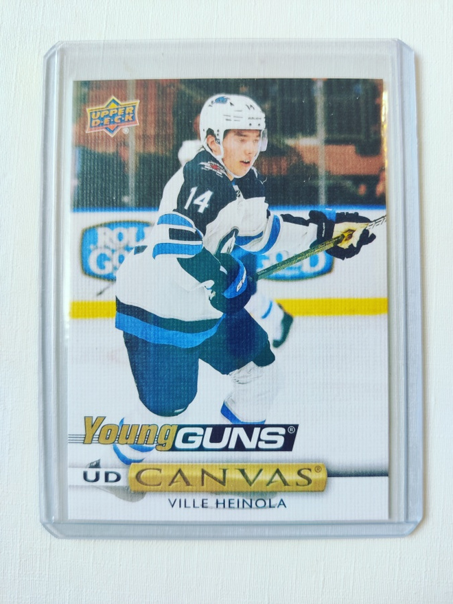 19-20 UD Young Guns Canvas - Ville Heinola