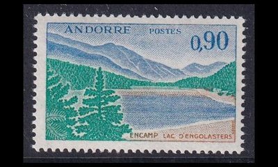 Andorra Fr 234 ** Engolasters järvi 0.90 Fr (1971)