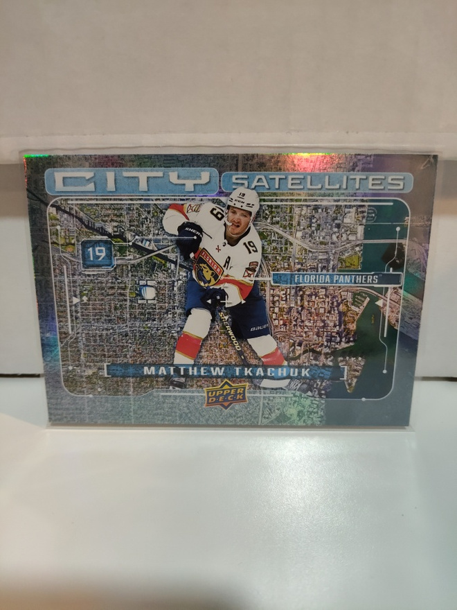 2024-25 Upper Deck - City Satellites #CS-19 Matthew Tkachuk