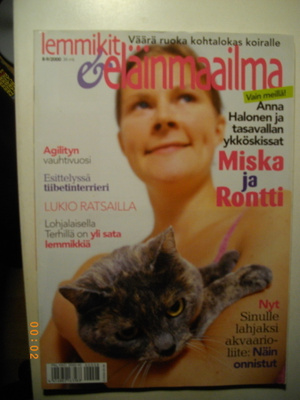Lemmikit & eläinmaailma Nro 8-9/2000 (25.1)