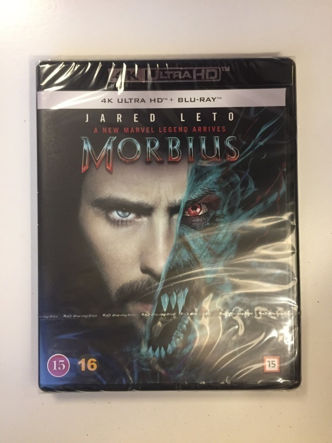 Morbius (4K Ultra HD + Blu-ray) Jared Leto (2022) UUSI