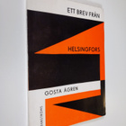 Gösta Ågren : Ett brev från Helsingfors (lukematon) - pikkukuva 1