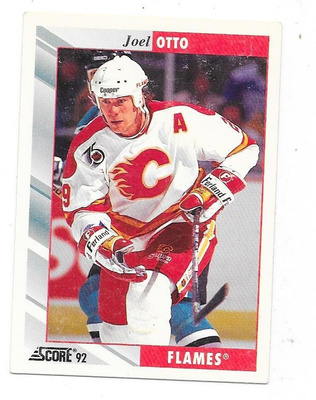 1992-93 Score #322 Joel Otto , Calgary Flames