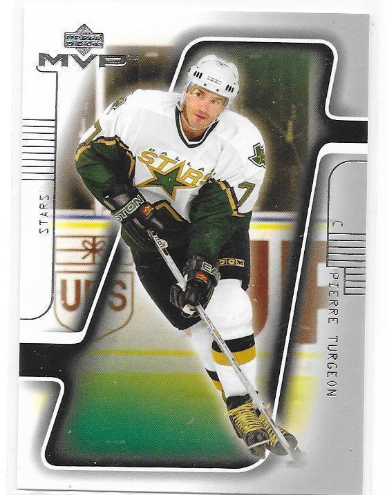 2001-02 Upper Deck MVP #63 Pierre Turgeon Dallas Stars