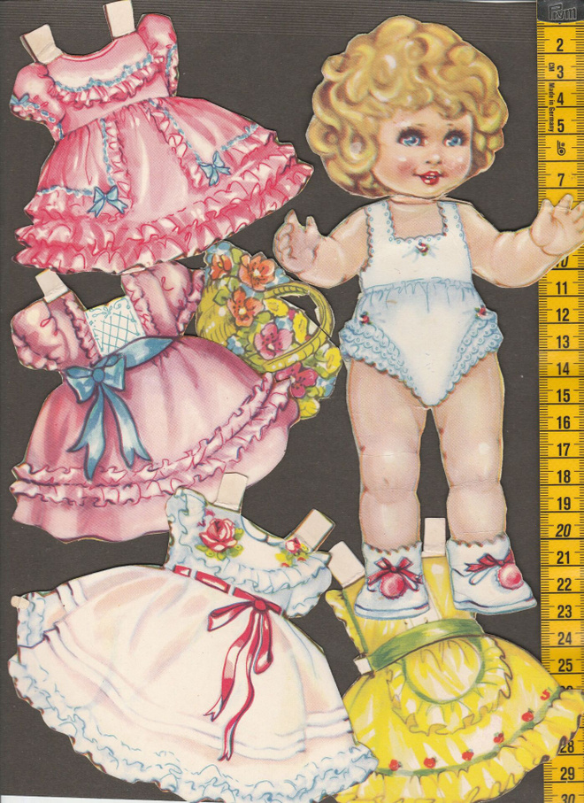 Paperinukke Gina, Agathon 1950-luku