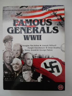 Famous Generals WW II , 3 -levyn BOX - DVD