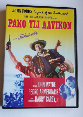 Pako yli aavikon DVD