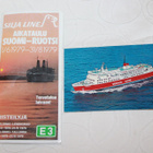Silja Line aikataulu 1979 + Viking Line Marella 1978 kortti - pikkukuva 1