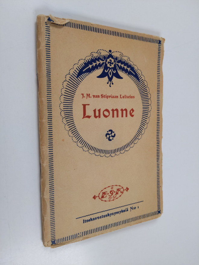 J. M. Van Stripriaan Luiscius : Luonne