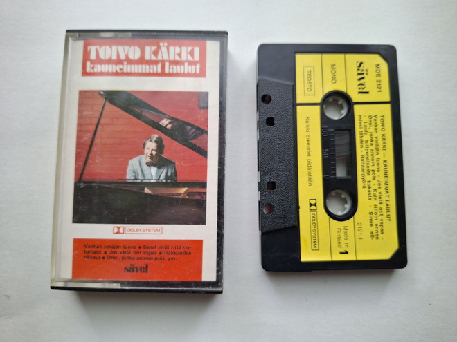 TOIVO KÄRKI - KAUNEIMMAT LAULUT c-kasetti