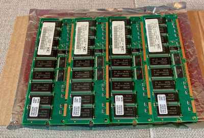 Testattu 512MB DIMMs PC100 ECC (4x128MB) PC/Server/Unix RAM