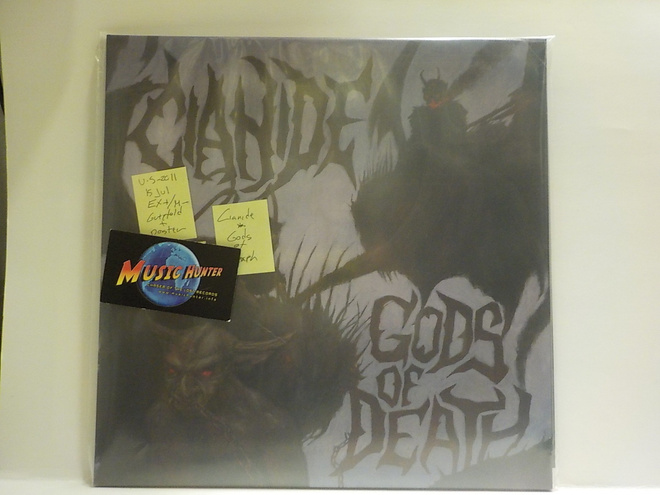 CIANIDE - GODS OF DEATH  EX+/M- LP