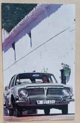 Ford Zephyr 6, vanh. värivalokuvapk, p. 1966