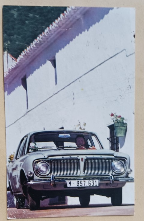 Ford Zephyr 6, vanh. värivalokuvapk, p. 1966