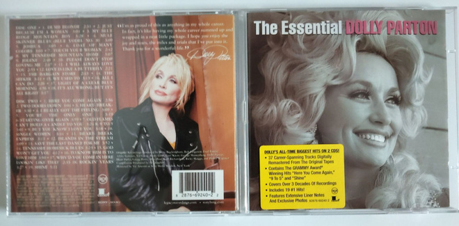 DOLLY PARTON: THE ESSENTIAL 2cd 37 biisin kokoelma