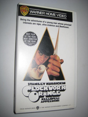 Clockwork Orange, Kellopeliappelsiini - Vhs