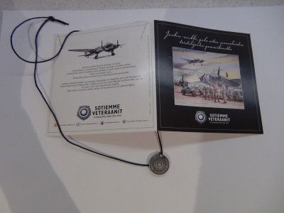 JUNKERS- MERKKI, PALA AITOA SUOMALAISTEN TAISTELIJOIDEN ....
