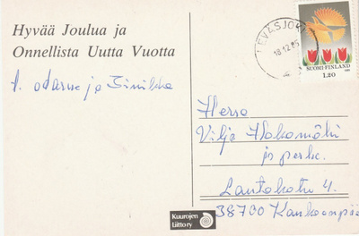 Postileima, LEVÄSJOKI
