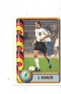 1998 Navarrete FIFA France 98 World Cup #16 Jürgen Kohler