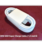 Honor 6A 100W USB A -> USB C SuperCharge kaapeli /1,5m#31942 - pikkukuva 2