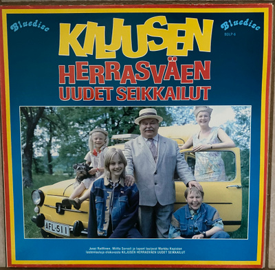 Kiljusen Herrasväen Uudet Seikkailut, soundtrack, LP