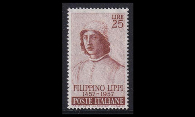 Italia 995 ** Taidemaalari Filippino Lippi (1957)