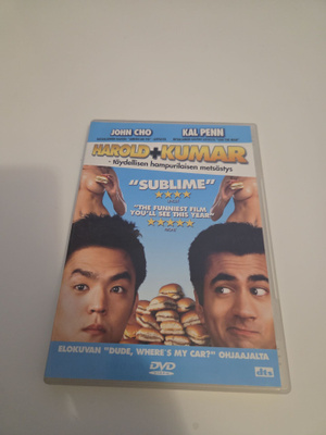 Harold ja Kumar Täydellisen Hampurilaisen Metsästys (DVD)