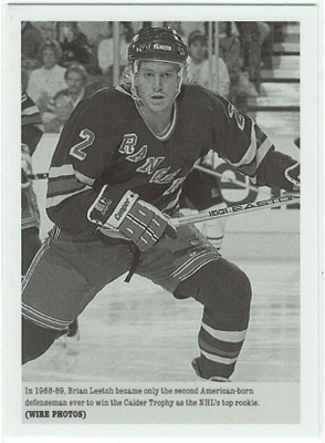 15-16 Upper Deck Portfolio #255 Wire Photos Brian Leetch