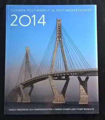 Vuosilajitelma 2014, nimellisarvo 216,75 €, pieni painos.