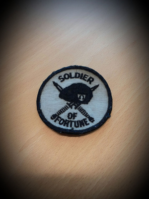 Soldier of fortune vintage hihamerkki (lue kuvaus)