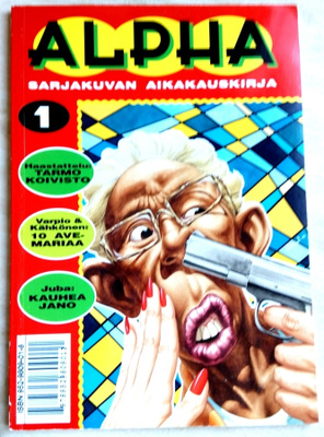 Alpha 1 sarjakuvan aikakausikirja