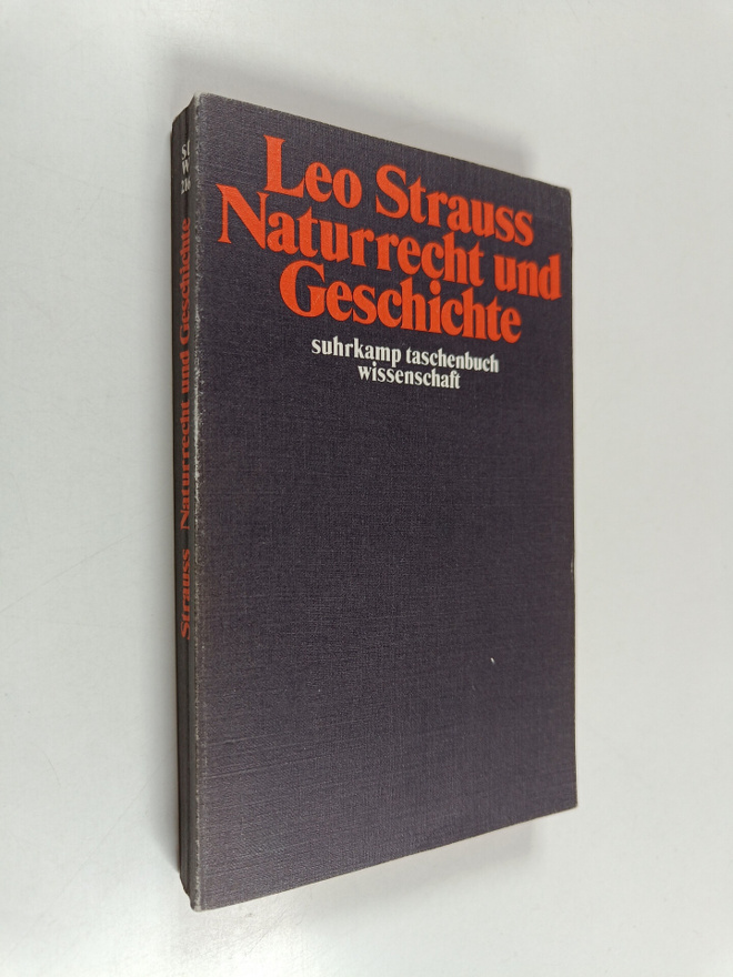 Leo Strauss : Naturrecht und Geschichte