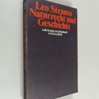 Leo Strauss : Naturrecht und Geschichte - pikkukuva 1