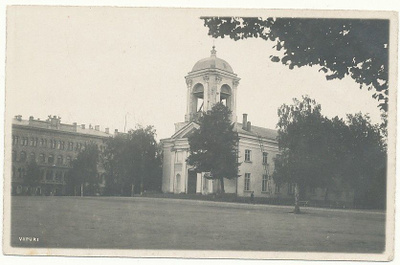 VIIPURI - kirkko - vanha kortti