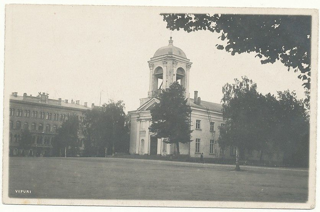 VIIPURI - kirkko - vanha kortti