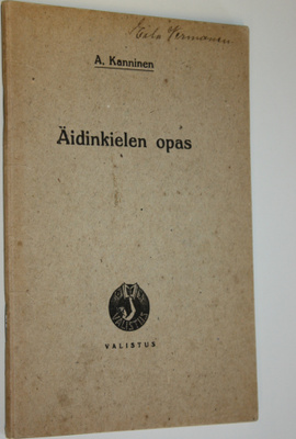 Äidinkielen harjotuksia : kokoelma A Kannisen Äidinkielen...