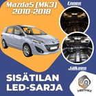 Mazda 5 (MK3) Sisätilan LED-sarja 6-osainen - pikkukuva 1