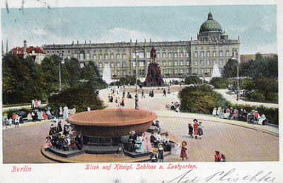 Vanha postikortti- Berlin