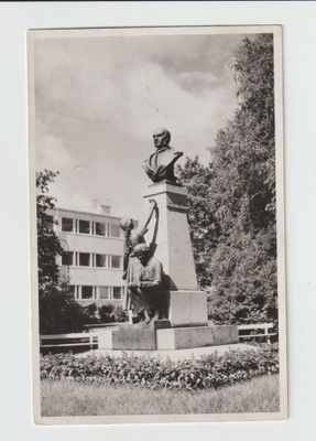 Postikortti, JYVÄSKYLÄ,  UUNO CYGNAEUS, Leima JYVÄSKYLÄ