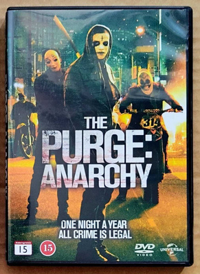 PUHDISTUKSEN YÖ: ANARKIA – Suomi-DVD 2014 - The Purge 2. osa